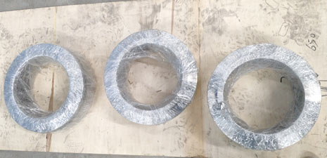 三套環形模具已發送到科威特